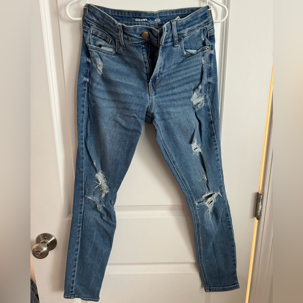 Old Navy Rockstar Mid-Rise Jeans, 4